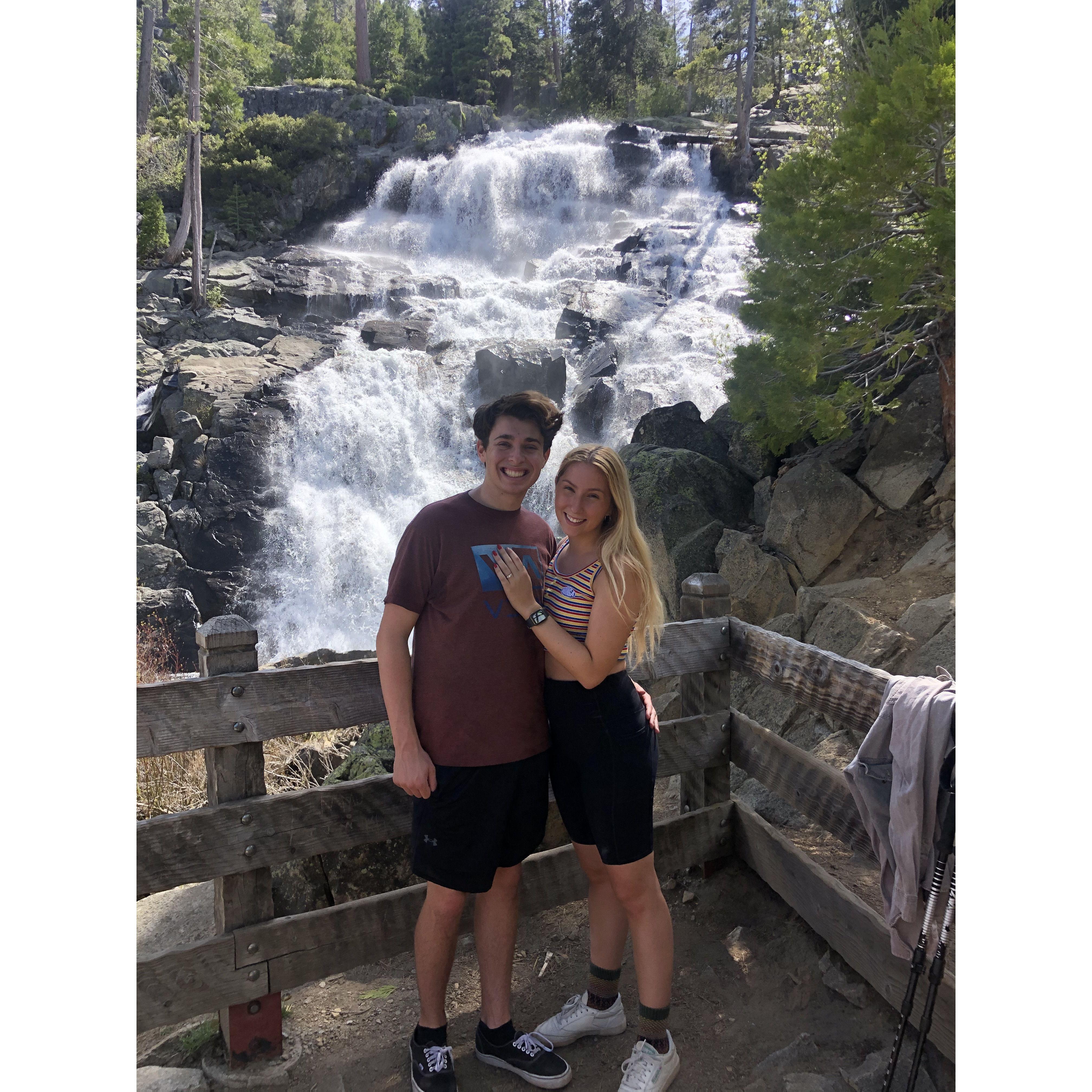 Camping and Hiking in Lake Tahoe in the Summer of 2021.