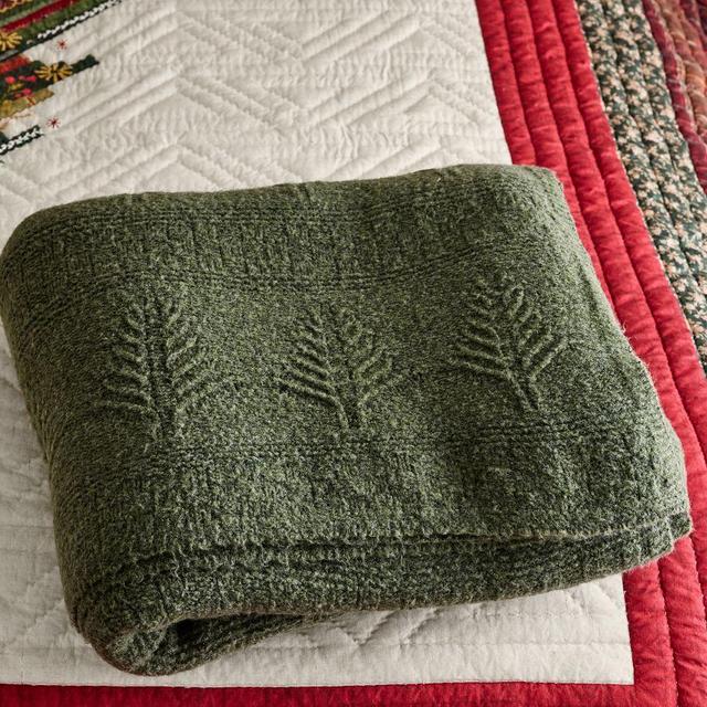 Arden Tree Blanket, One Size, Loden