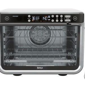 Ninja - Foodi 10-in-1 Smart XL Air Fry Oven, Countertop Convection Oven with Dehydrate & Reheat Capability - Stainless Silver
