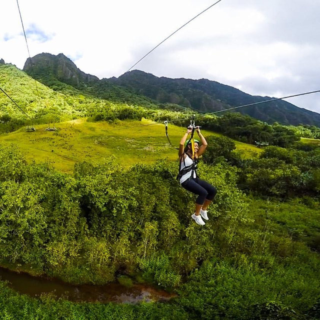 Kualoa Ranch Zipline