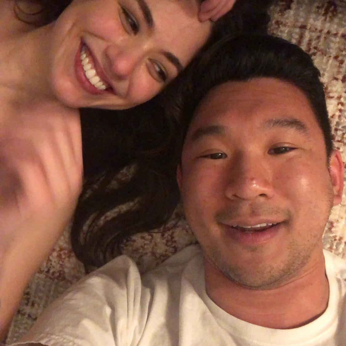 First selfie after Dillon asked Mercedes to be his girlfriend.