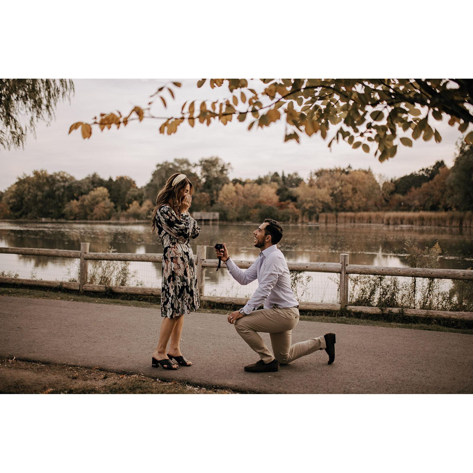 When she said YES!