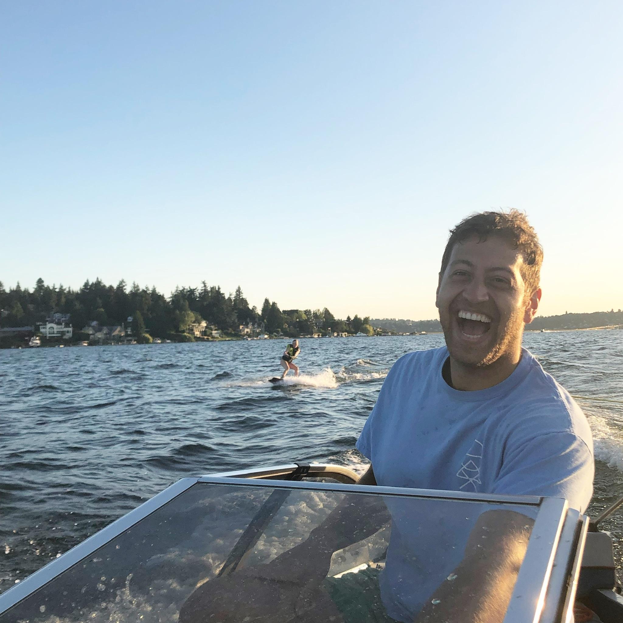 Paying homage to the Portage Bay Protégé (and Kira's first time wakeboarding!)