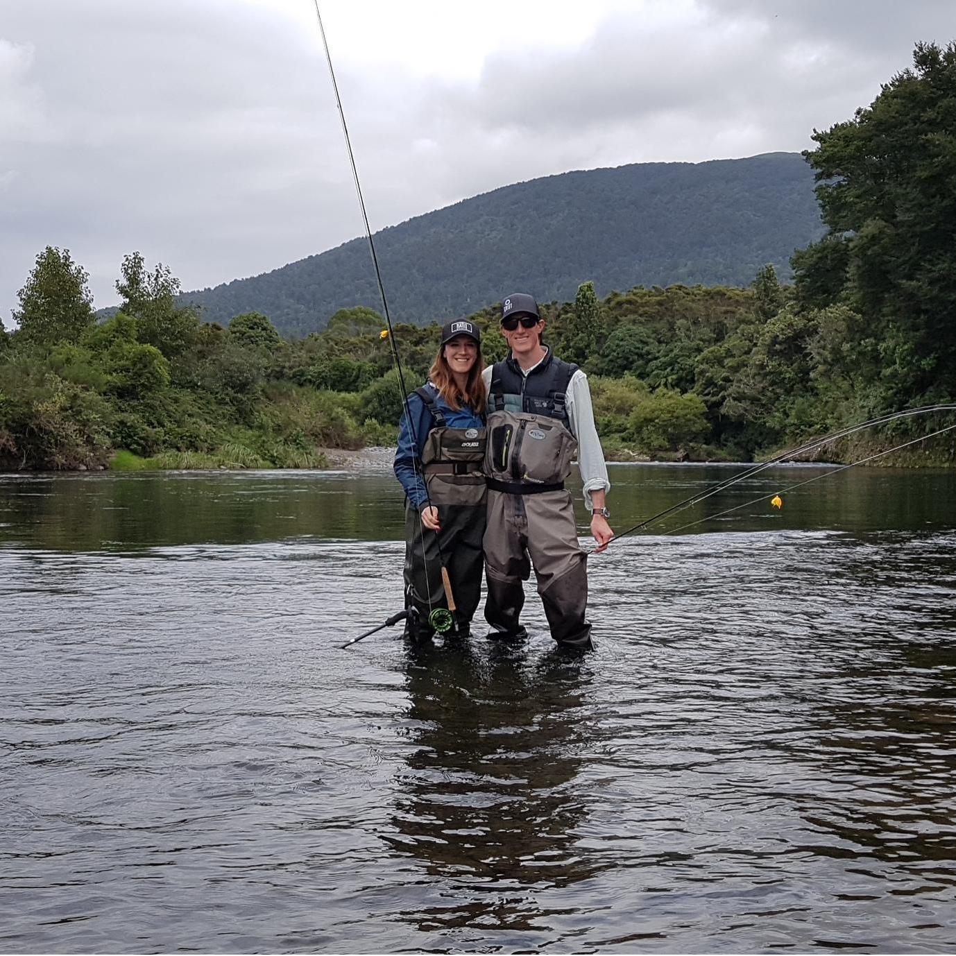 Fly fishing in New Zealand February 2018