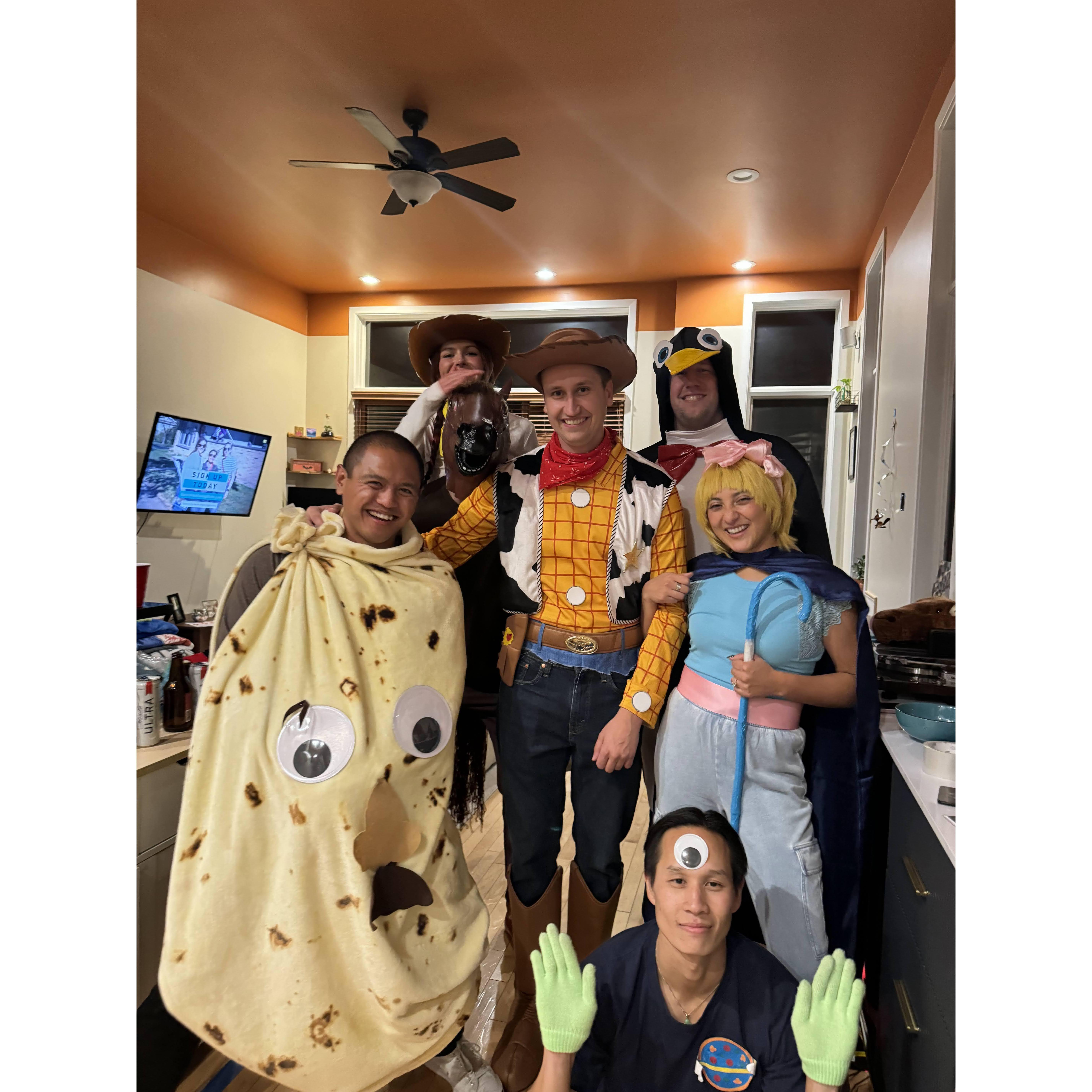 Halloween 2024 - Toy story characters!
