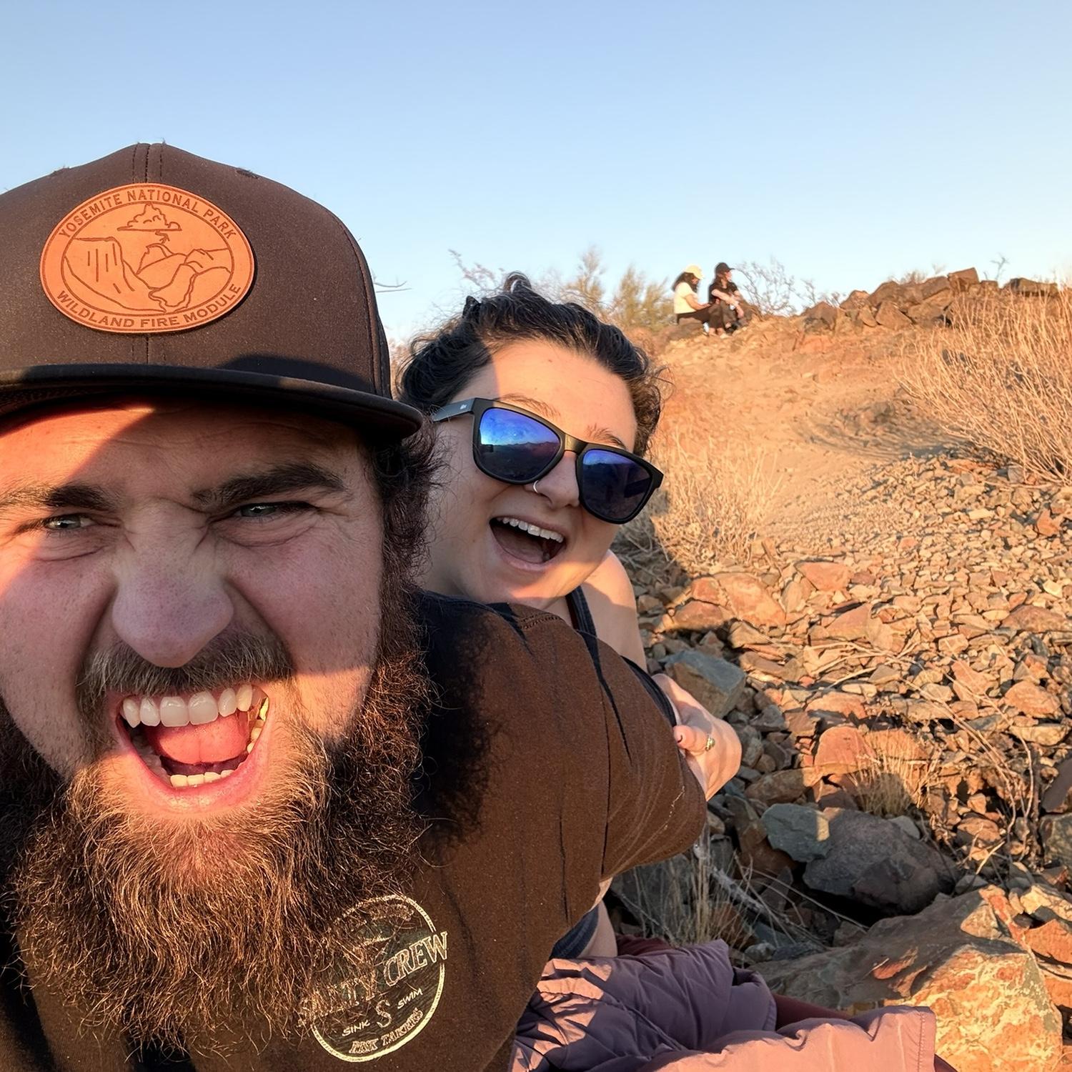 Sunset Arizona hike!