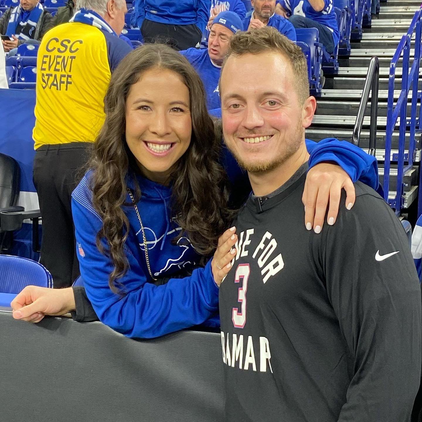 Last game together at Lucas Oil cheering on the best ATC.