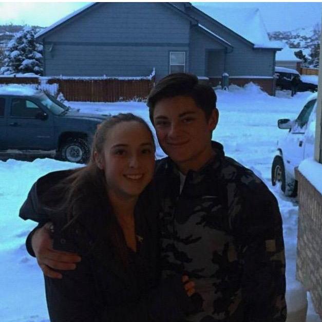 Our first photo ever taken!