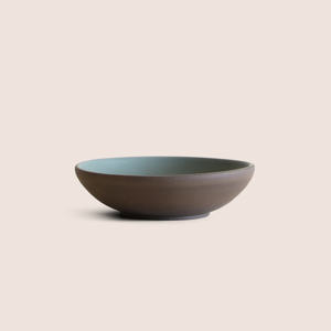 8.5" Coupe Alaska Bowl (Dark Brown | Moss)
