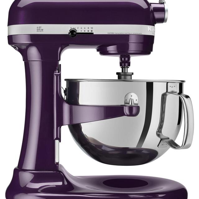 KitchenAid Professional 600 Series KP26M1XER Bowl-Lift Stand Mixer, 6 Quart, Purple Plumberry