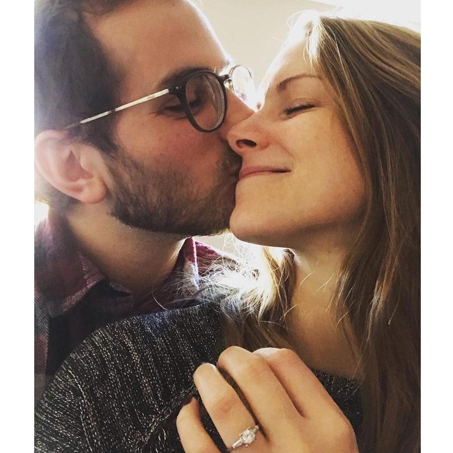Moments after the proposal.