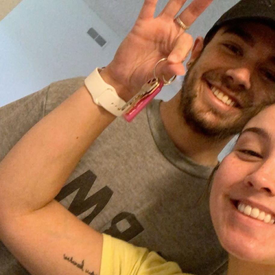 First apartment together ❤️ May 28th 2021