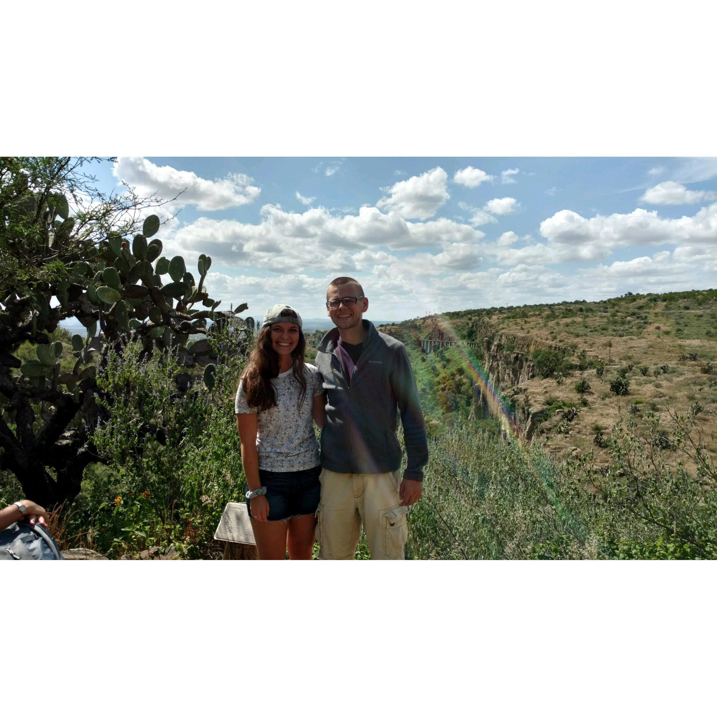 The day we got engaged.
El Charco del Ingenio: jardin botanico