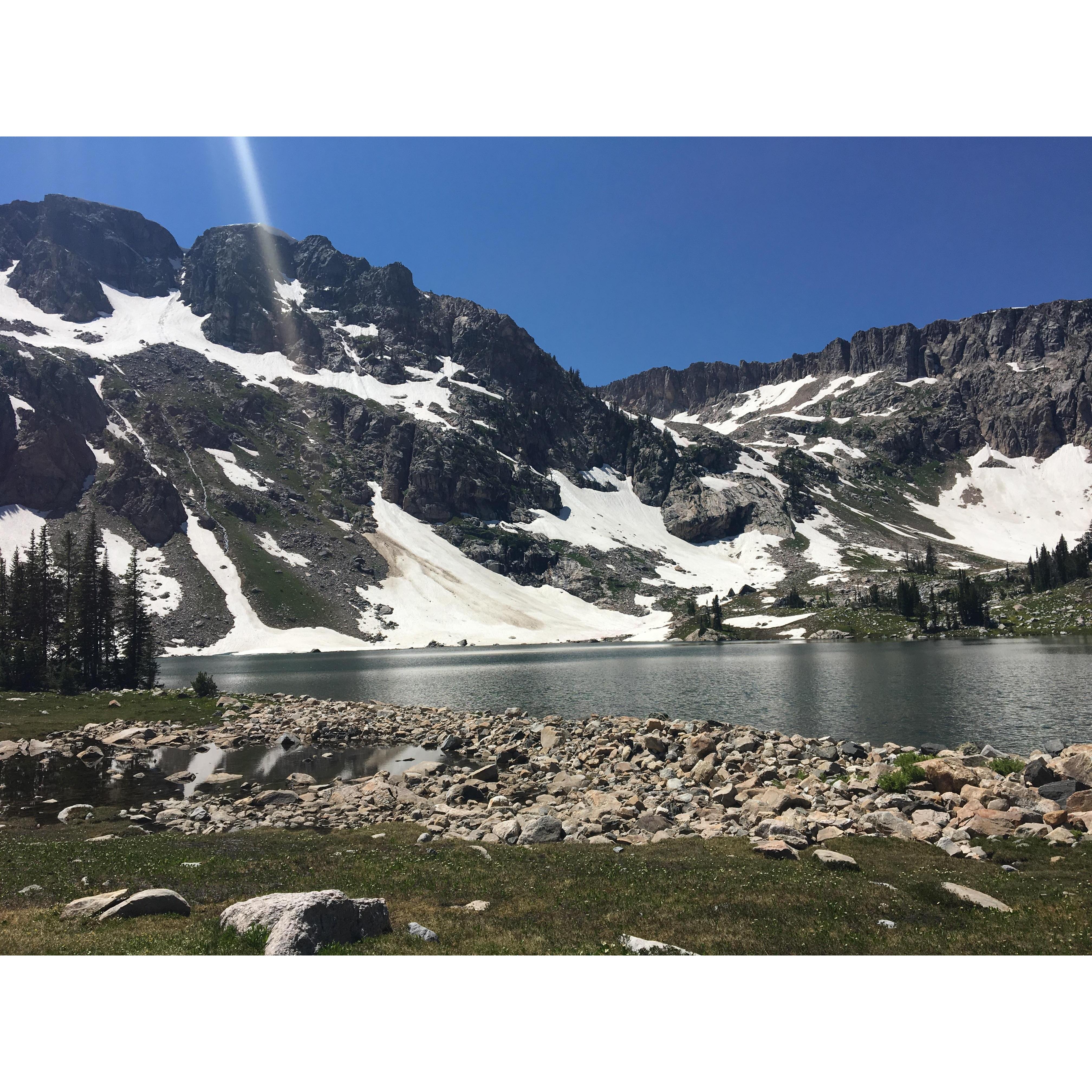 Lake Solitude in July
