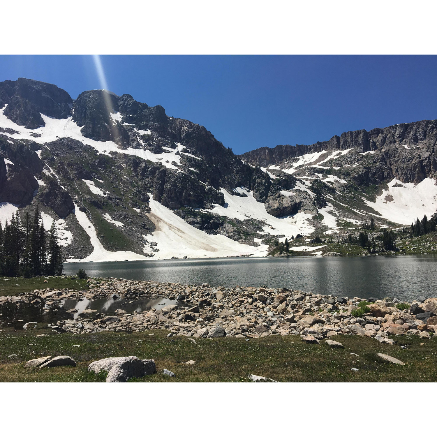 Lake Solitude in July
