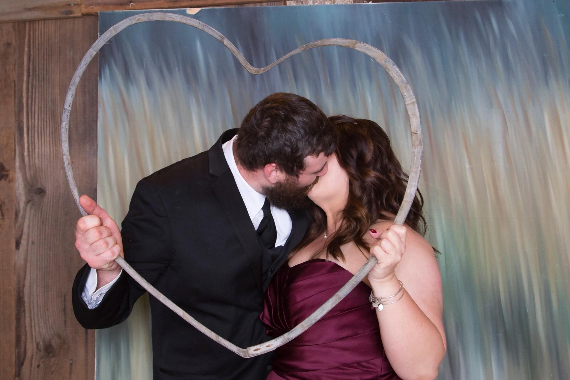 To kick off our love story, Clayton decided to kiss me (FOR THE FIRST TIME) in front of everyone at our friends’ wedding.