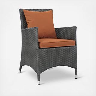 Sojourn Outdoor Sunbrella Dining Armchair