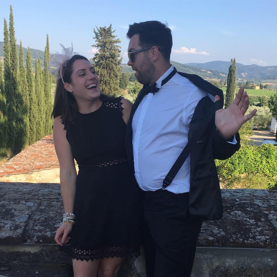 Stoddart's wedding in Italy