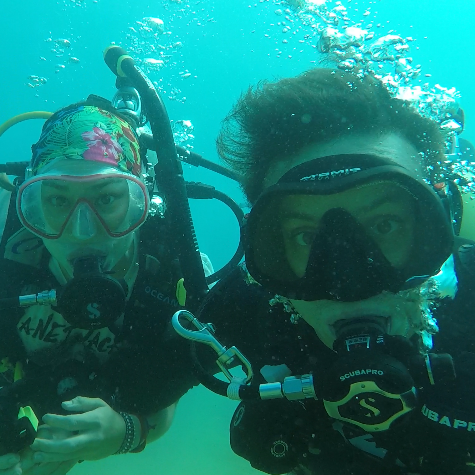 We love scuba!