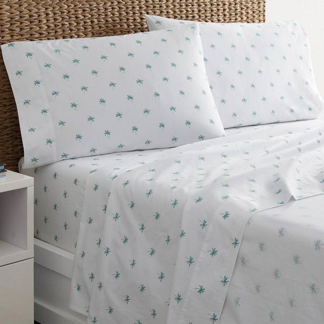 Palm Printed Sheet Set - Queen