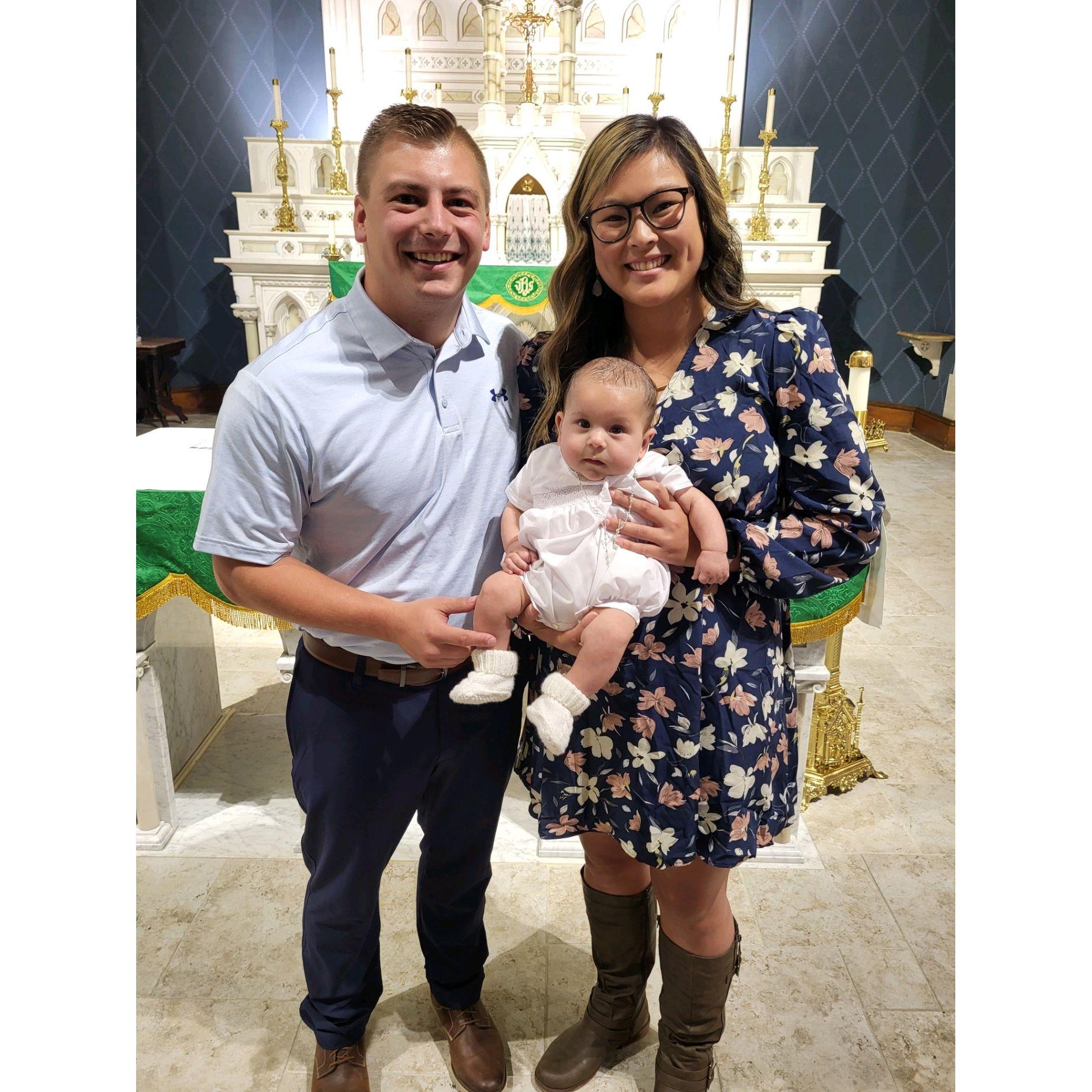 Becoming godparents to Baby Hudson - October 2023