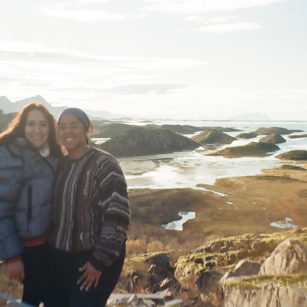 Us in the Arctic circle