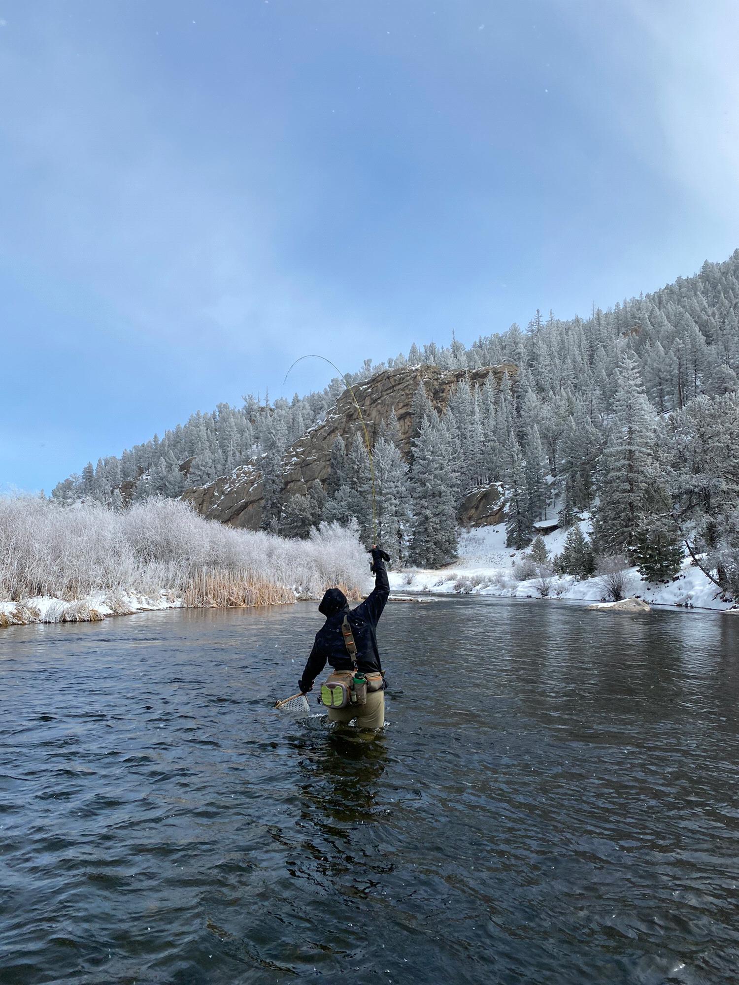 It was only 9 degrees on this day, but we still know how to have fun.