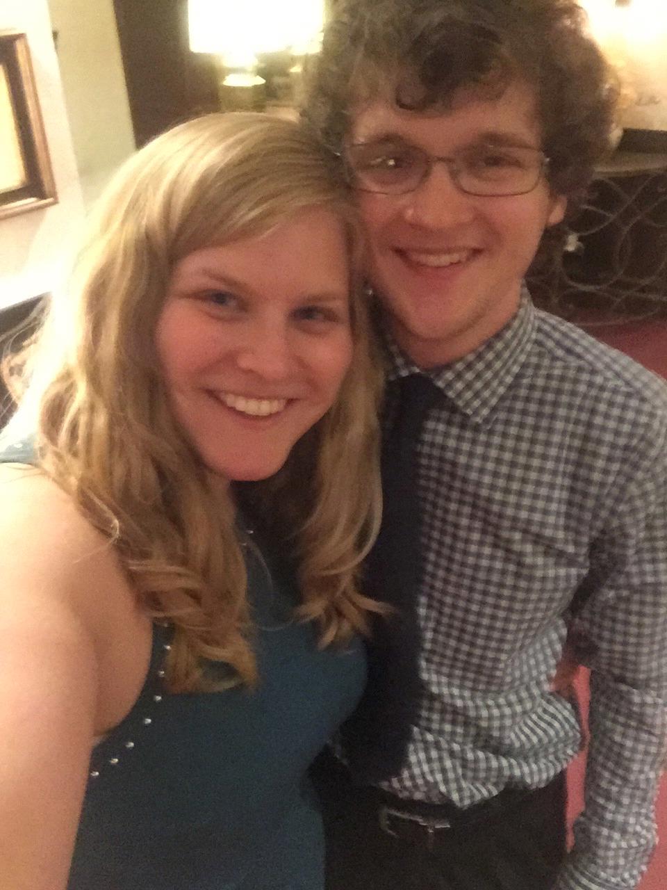 At a friend's wedding, year 2016