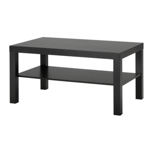 LACK Coffee table, black-brown