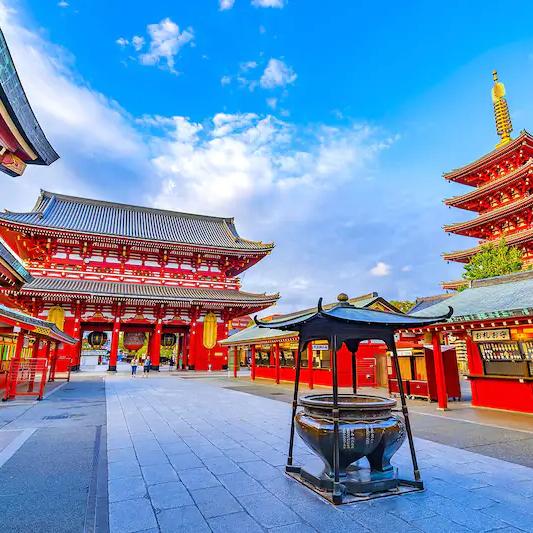 Guided Tour of Temples in Japan
