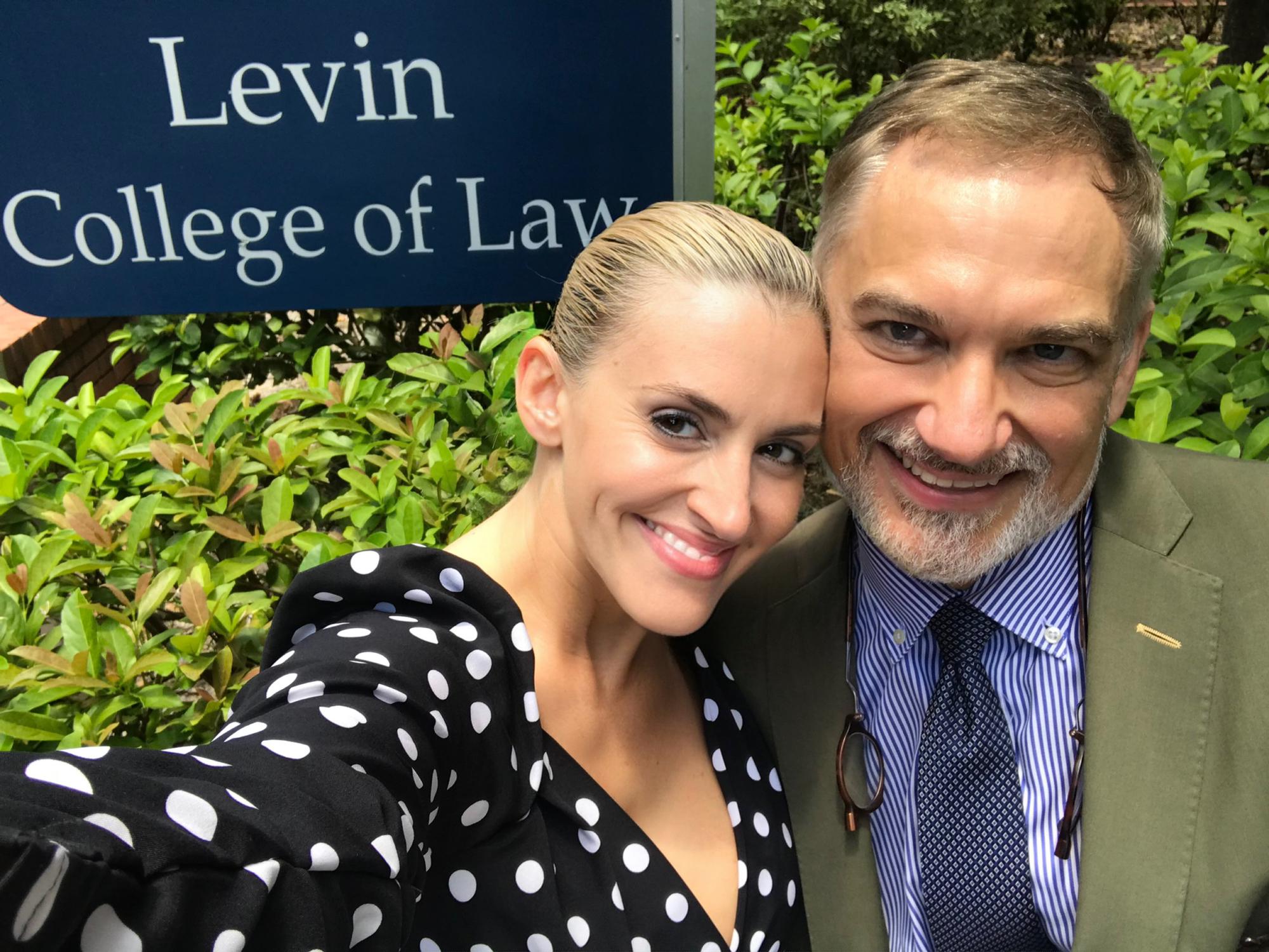 Gainesville law graduate;it’s like taking her back to family