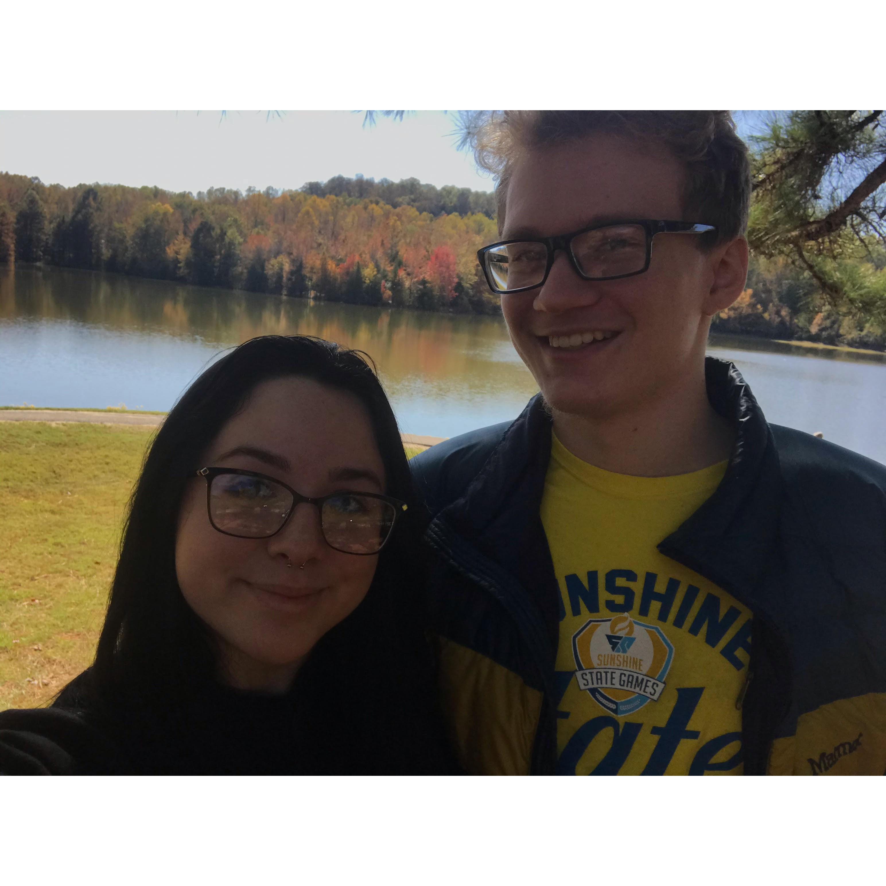 Passed by a State Park on our way home from IL!