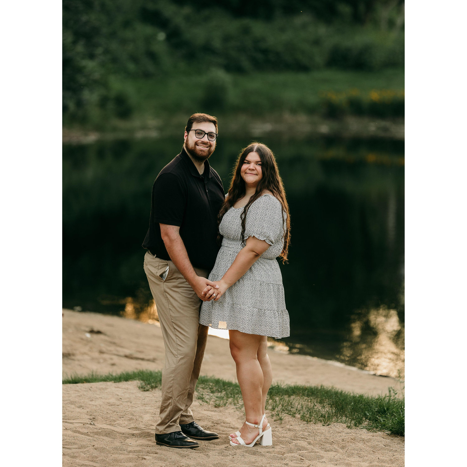 One of our favorite shots from our engagement session!