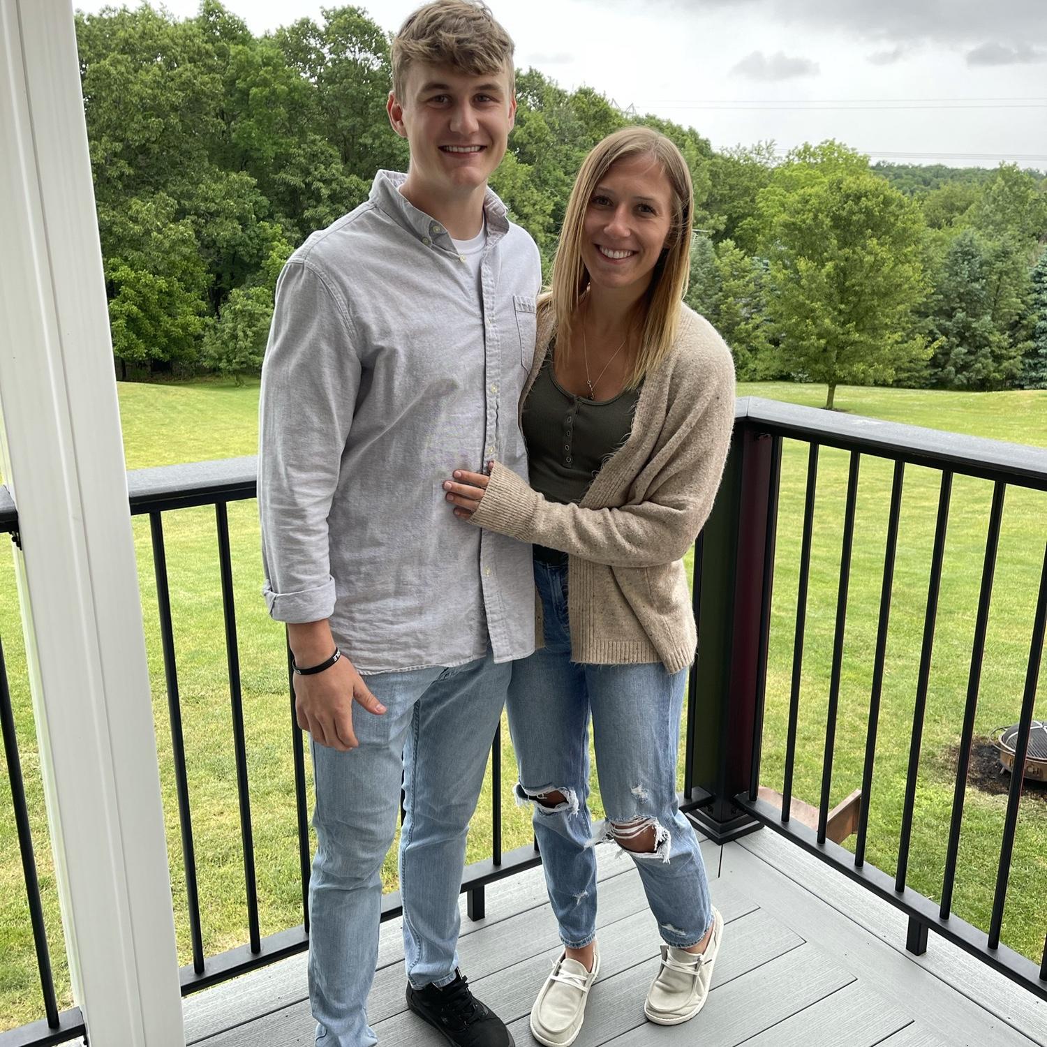 Zach's graduation party - Summer 2021! Zach graduated with his Doctorate from LVC!