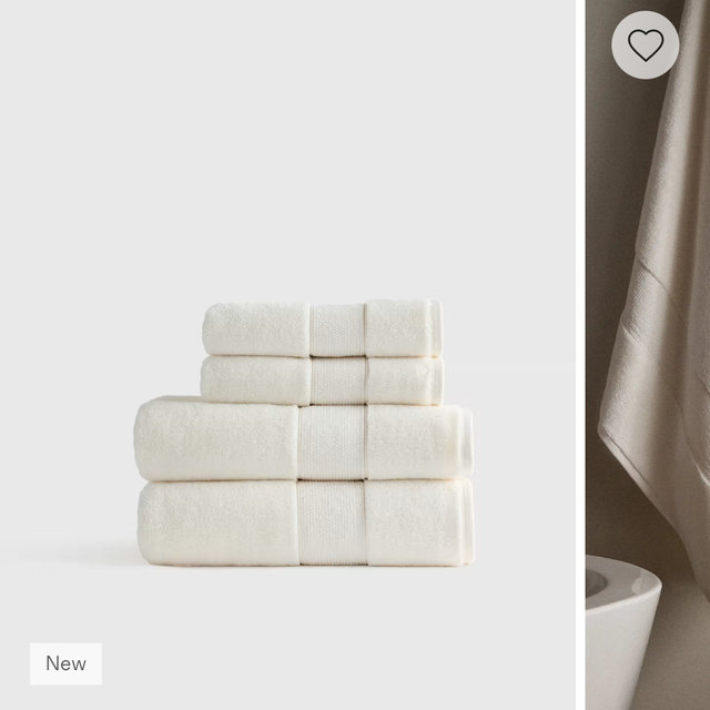Classic Organic Turkish Cotton Bath Bundle( Ivory)
