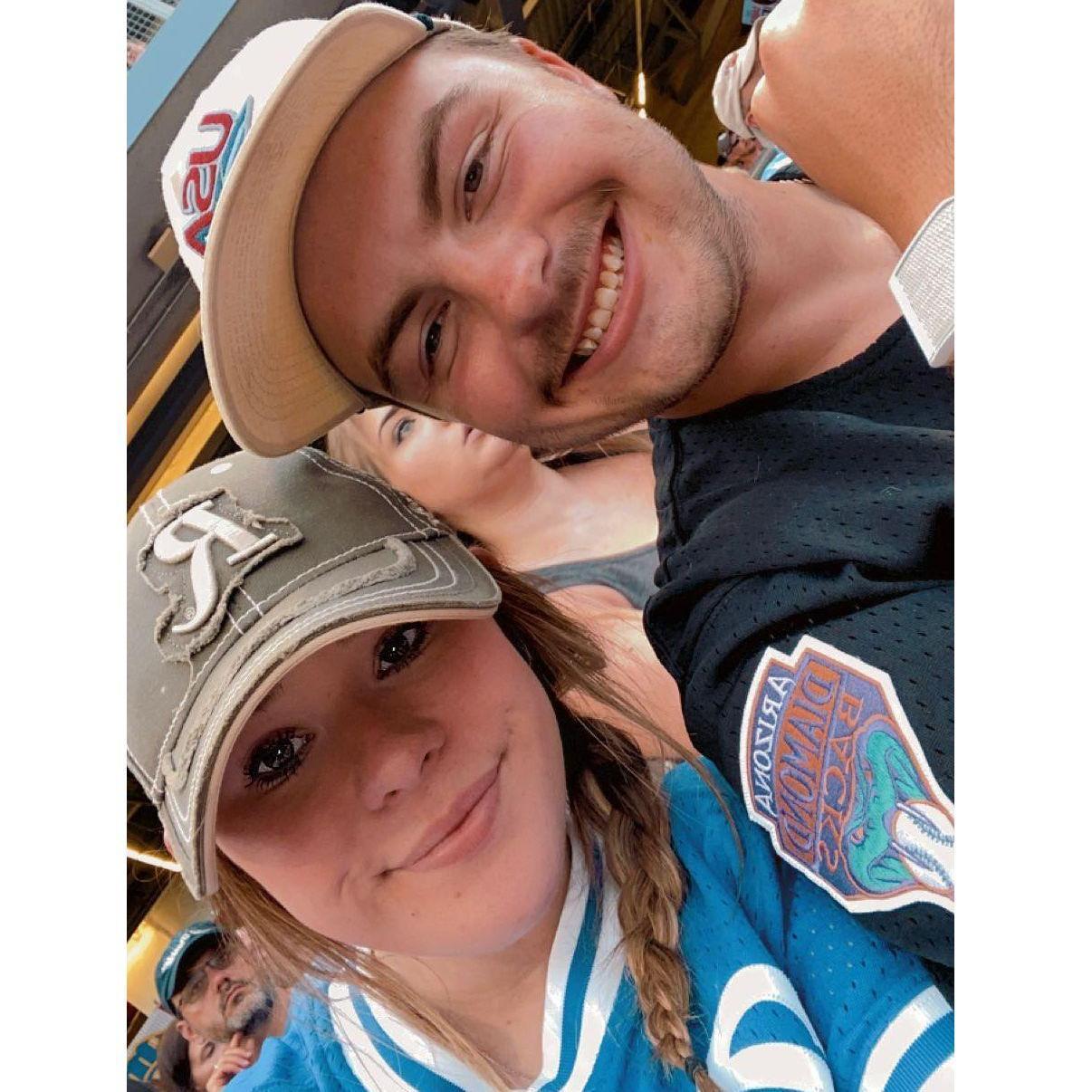 Nashville Sounds game with Buck's family!!