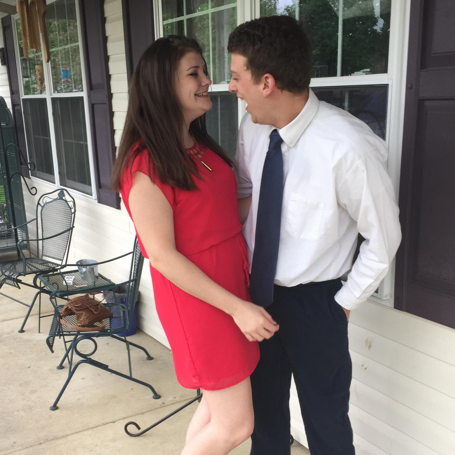 Our first wedding together as a couple circa 16'