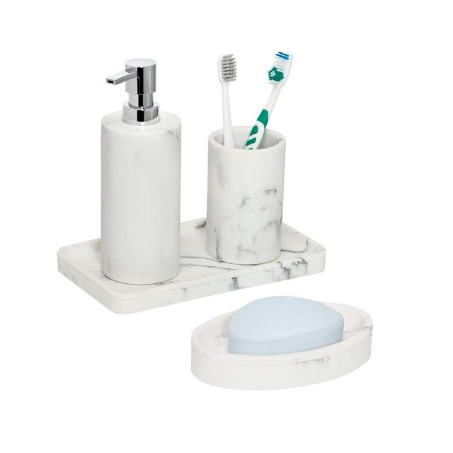 Honey Can Do 4-Pc. Bathroom Accessories Set
