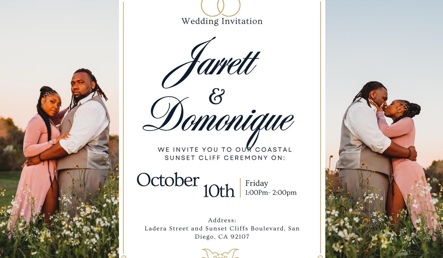 The Wedding Website of Domonique Shinault and Jarrett Lacey