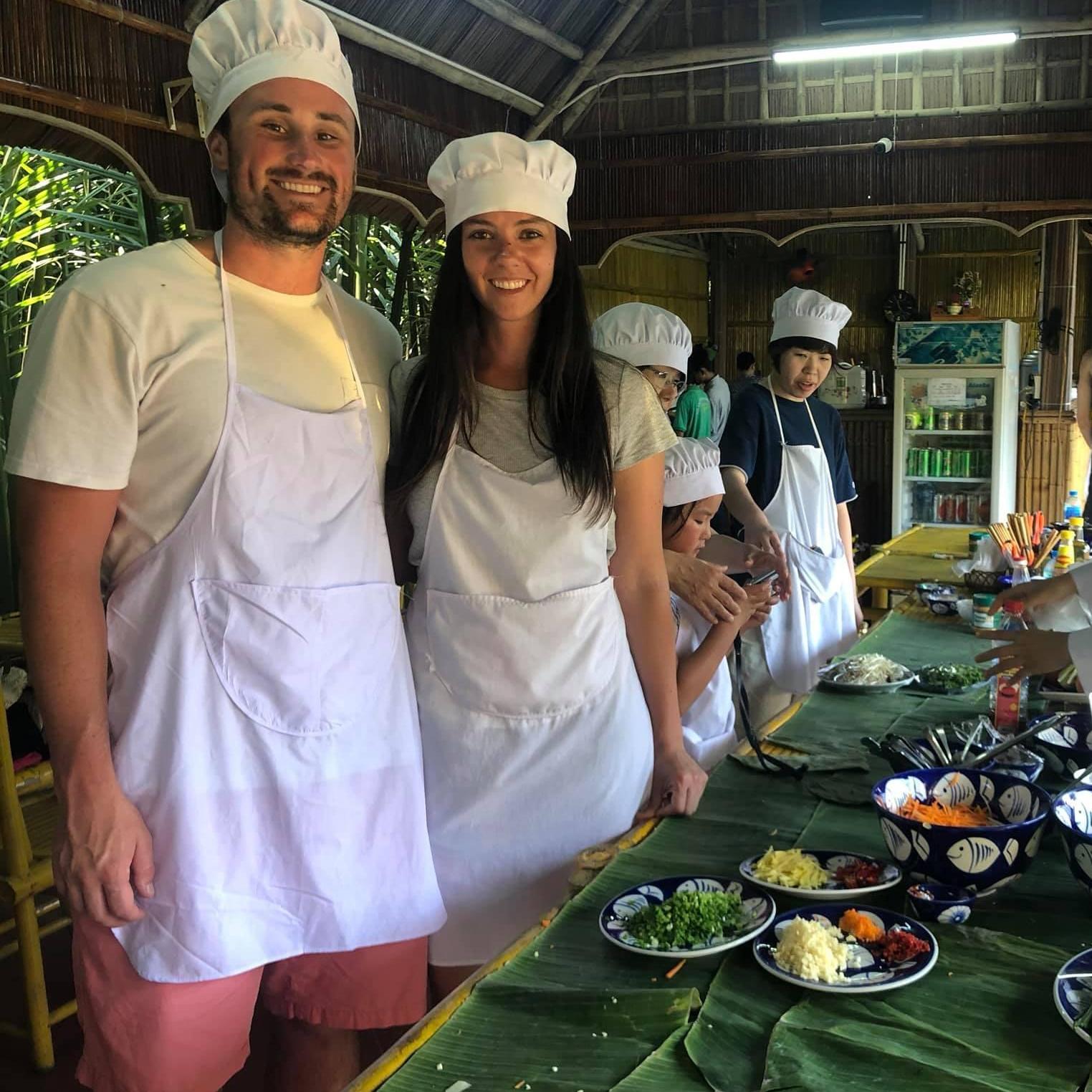 Cooking class in Vietnam