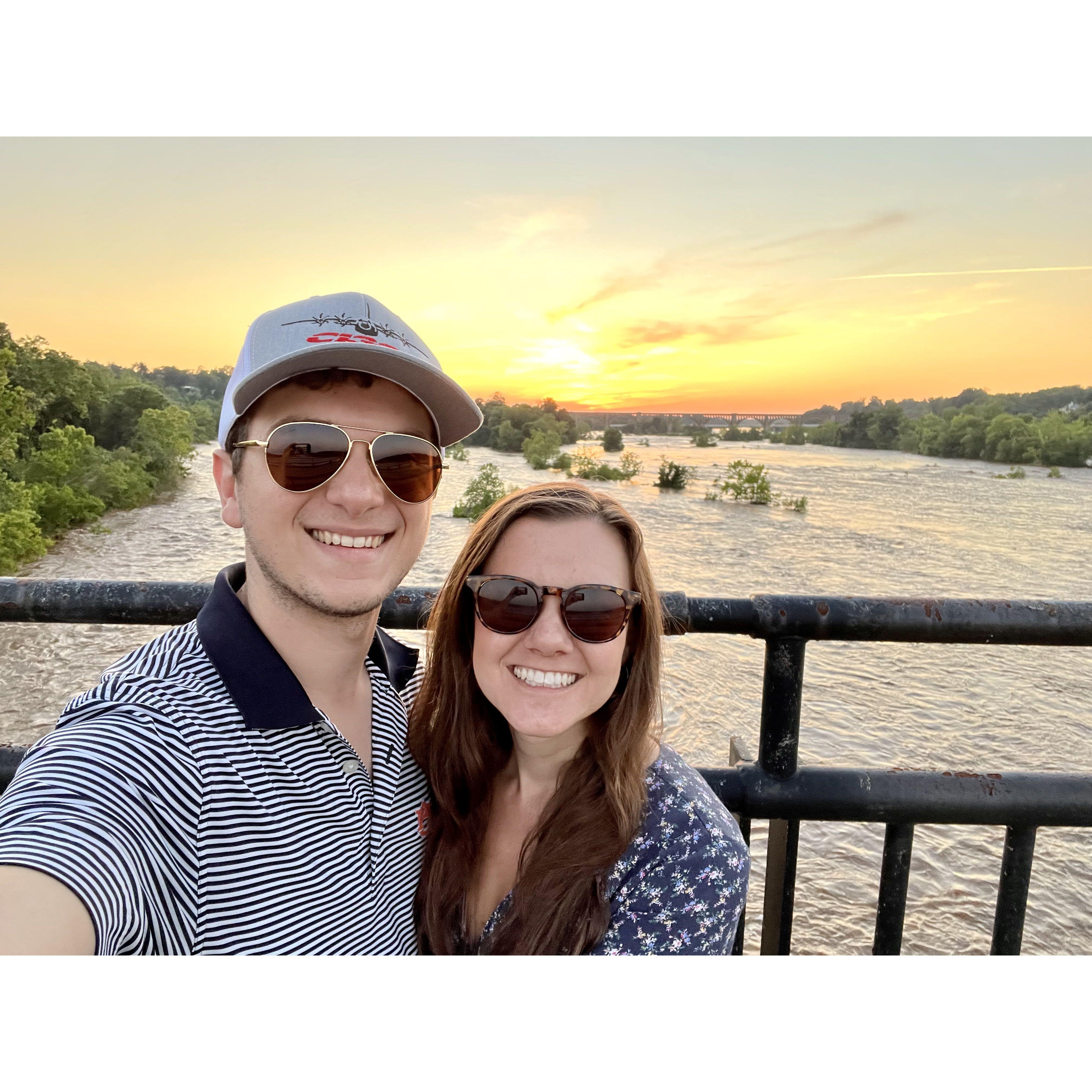 Taken only a couple blocks away from where we had our first date