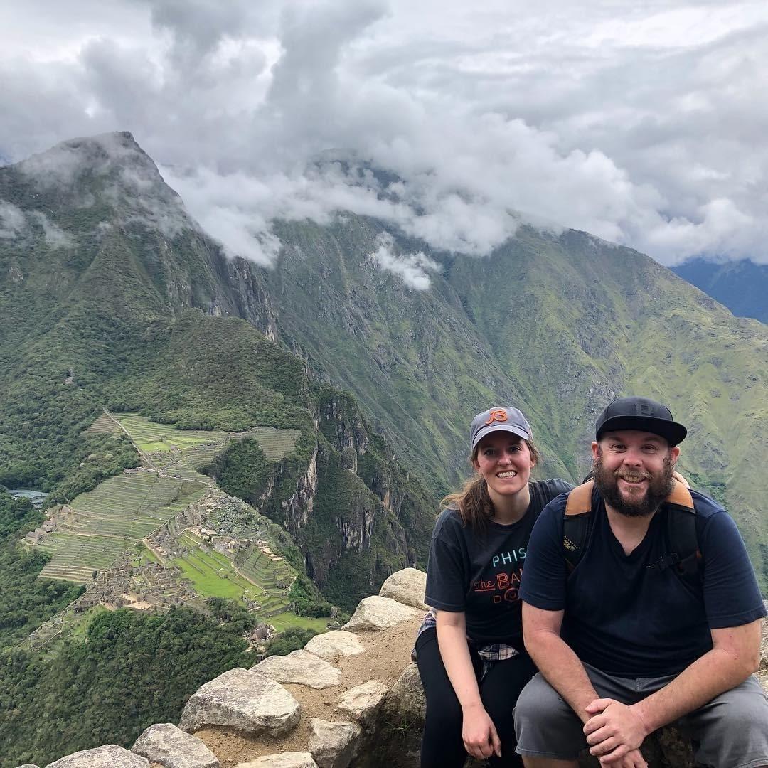 We love to travel together. In 2019, we traveled to Peru and visited Machu Picchu. It was absolutely breathtaking.