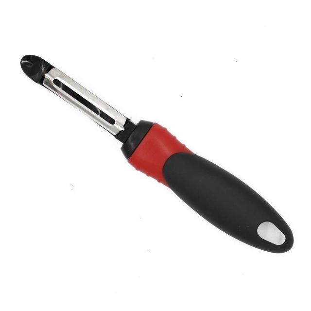 Wideskall® Stainless steel Ultra Sharp Fruit Apple Vegetable Potato Swivel Peeler w/ Soft Grip