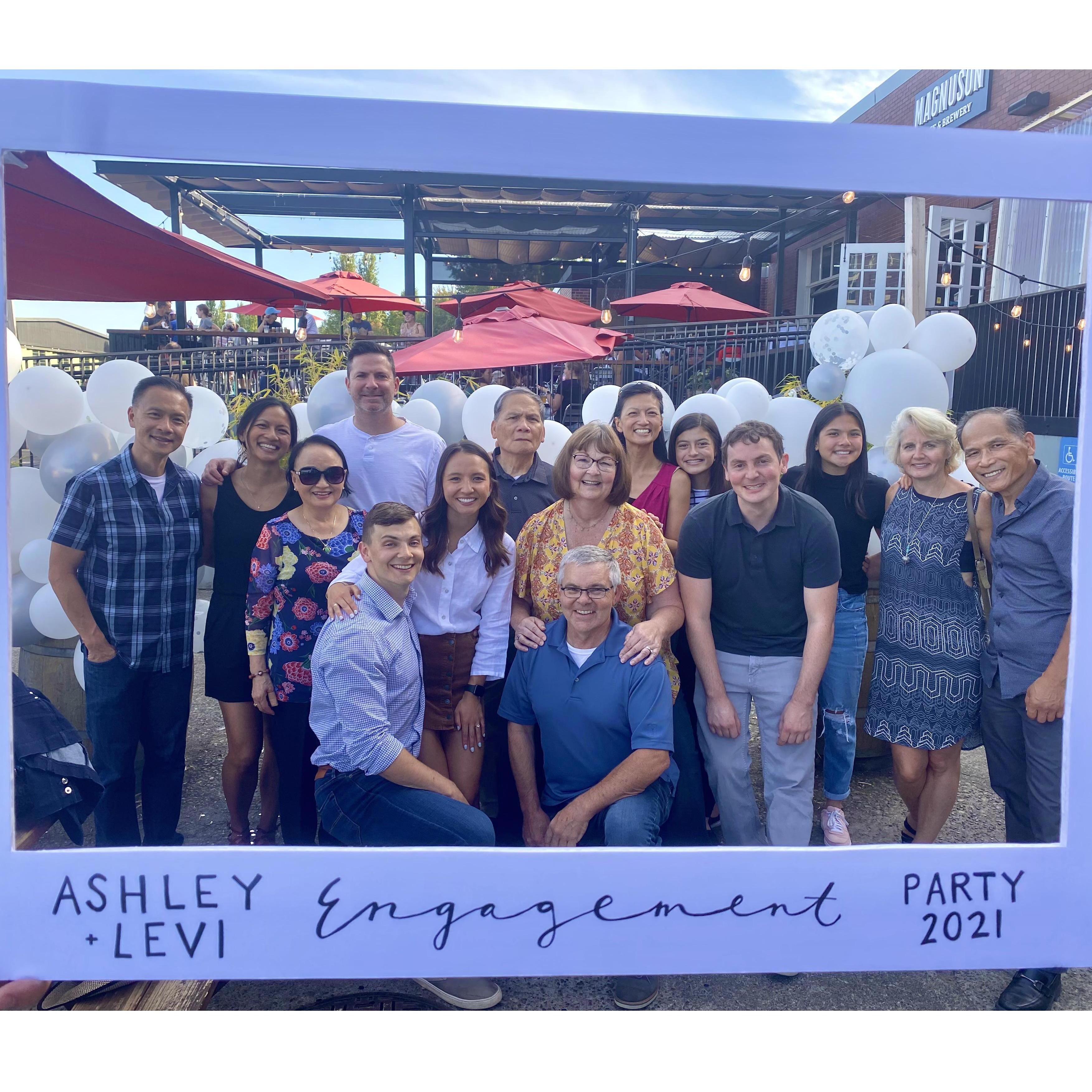 Family Picture from our Engagement Party