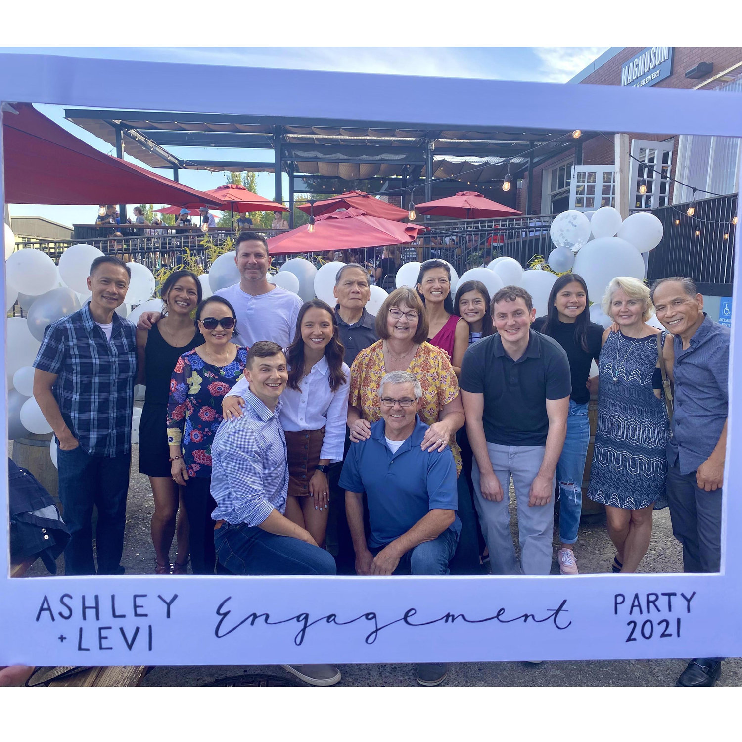 Family Picture from our Engagement Party