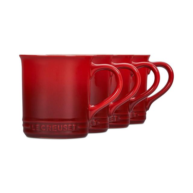 Le Creuset Stoneware 14-Oz. Mugs, Set of 4