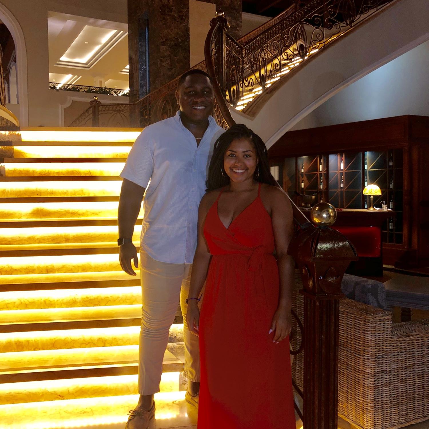 First trip out of the country together. Dominican Republic 2019