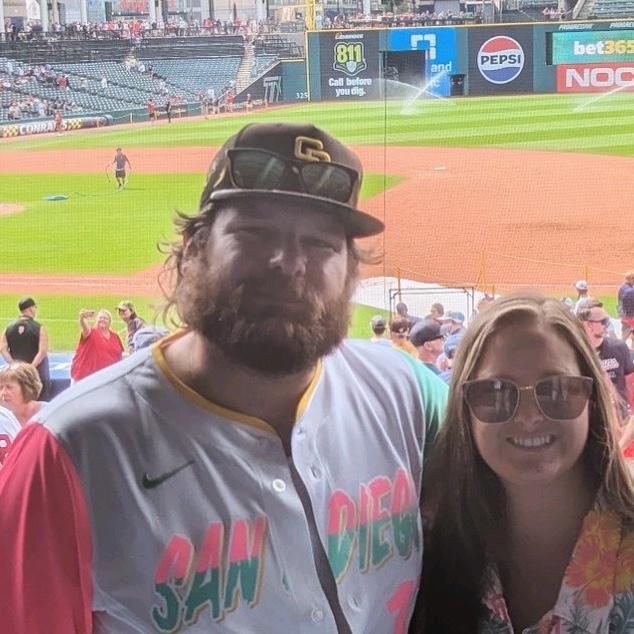 We’re big San Diego Padres fans!