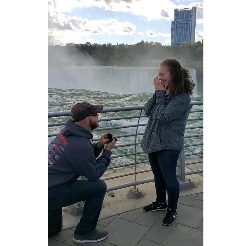 "I love you. Will you marry me?"