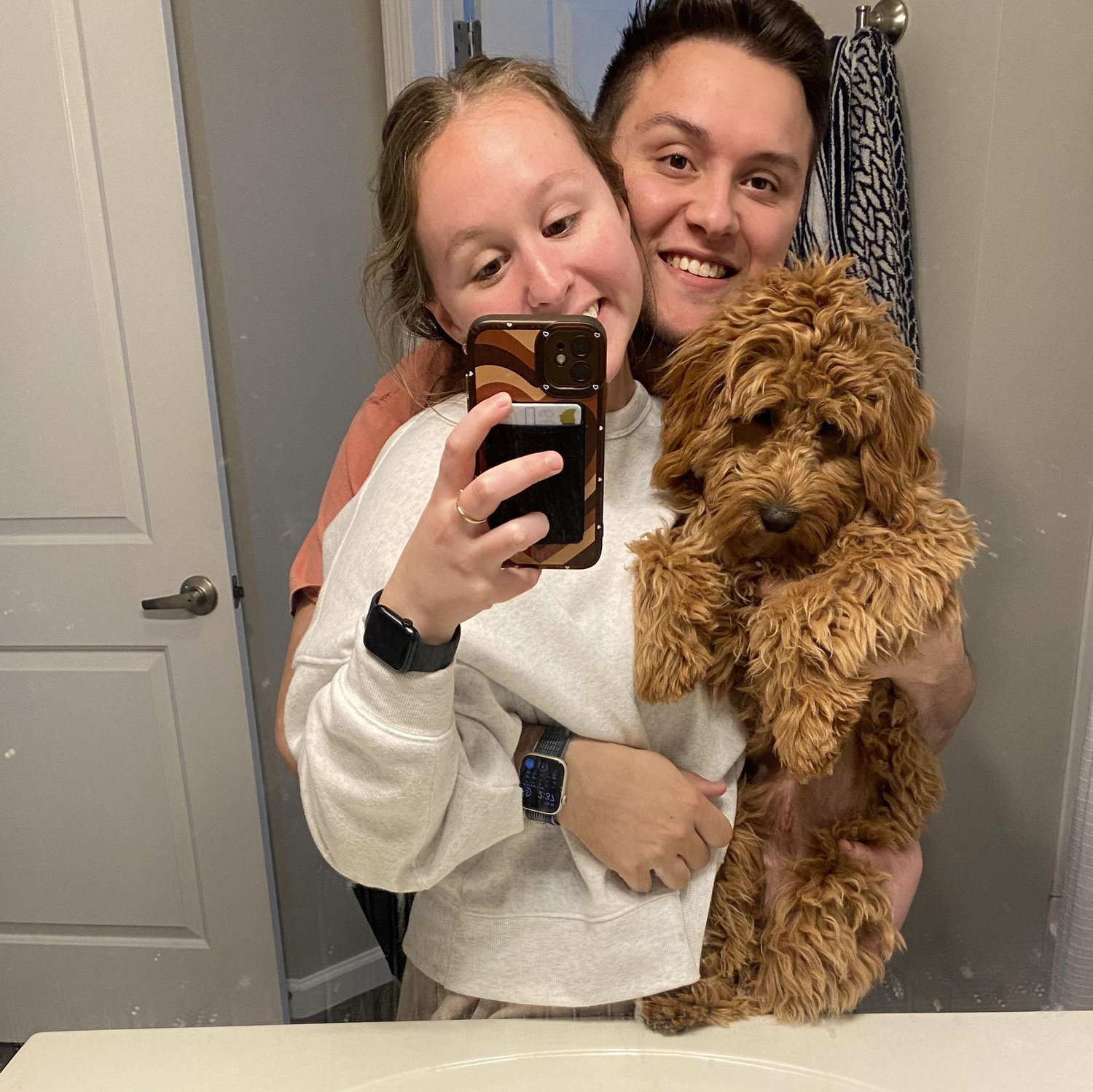 2023 - college graduation, moving in together, and becoming puppy parents
